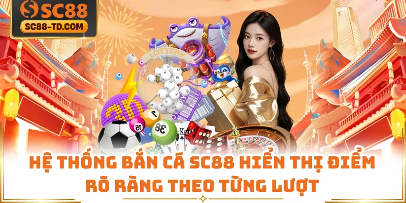 Hệ Thống Bắn Cá SC88 Hiển Thị Điểm Rõ Ràng Theo Từng Lượt